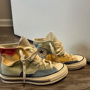 Converse Colorful Patchwork High-Tops
